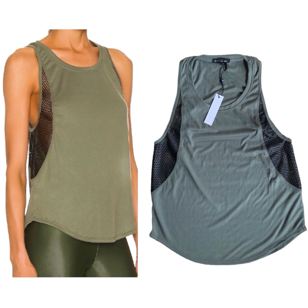 Koral Adriana Marlow Tank Top Women Color Juniper Size S